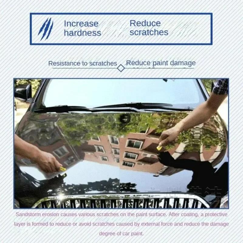 10H Ceramic Coating Car Liquid Glass - Super Hydrophobic Paint Care Durability Anti Corrosion