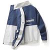 Geacă Varsity Hip Hop Bărbați High Street Patchwork Color Block Jachete Windbreaker Primăvară Toamnă Subțire Fashion Jachete Colegiu