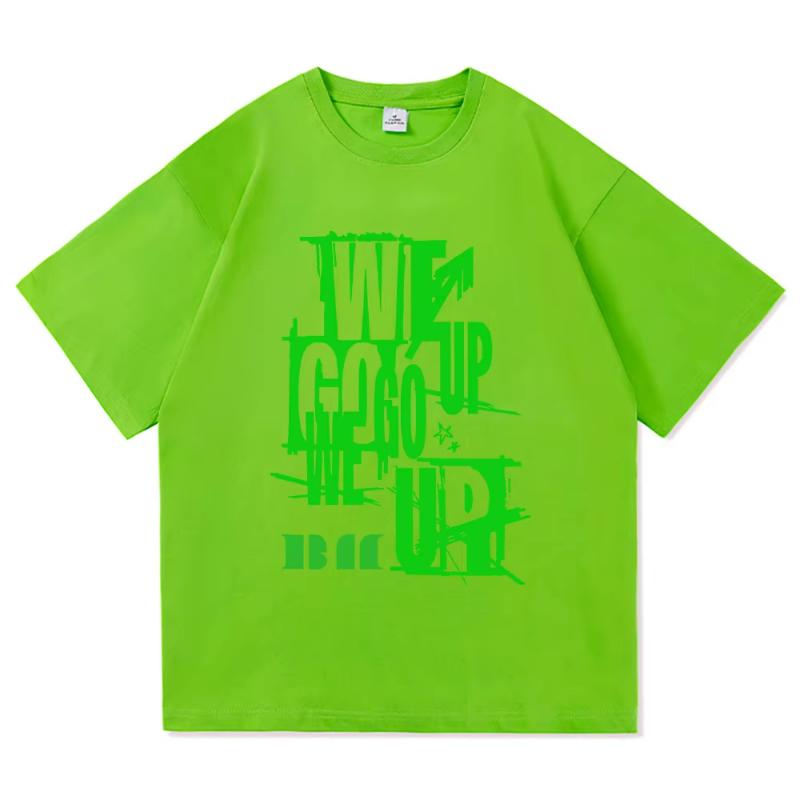 Babymonster Album We Go Up TShirt 2025 Retro UnisexWomen Clothing Vintage Harajuku High Quality Tops for Fans Gifts Cotton TShirts