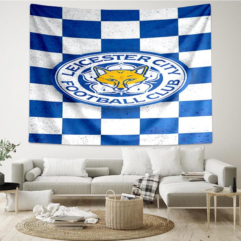 1PC City Football Club Printed Tapestry Room Decoration Wall Hanging for Living Room Bedroom, Dormitory, Birthday and Christmas Gifts