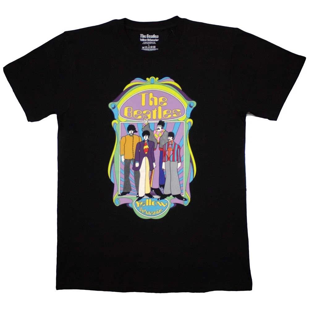 

The Beatles T-Shirt: Yellow Submarine Sub Band Frame v2 OFFICIAL NEW 4XL