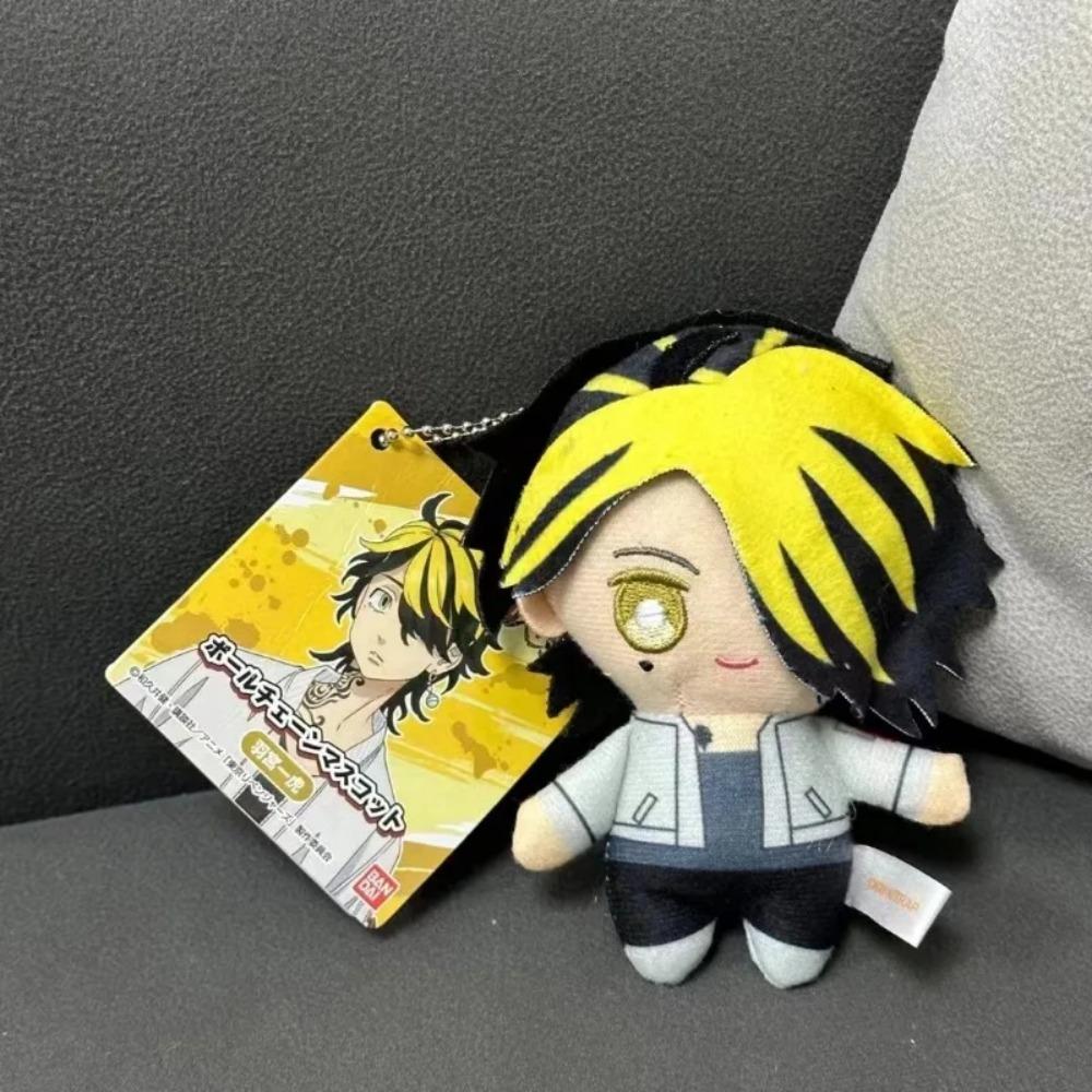 Japonés Tokyo Revengers Sakano Manjiro Ryomiya Temple Colgante de Peluche Regalos de Cumpleaños para Novio