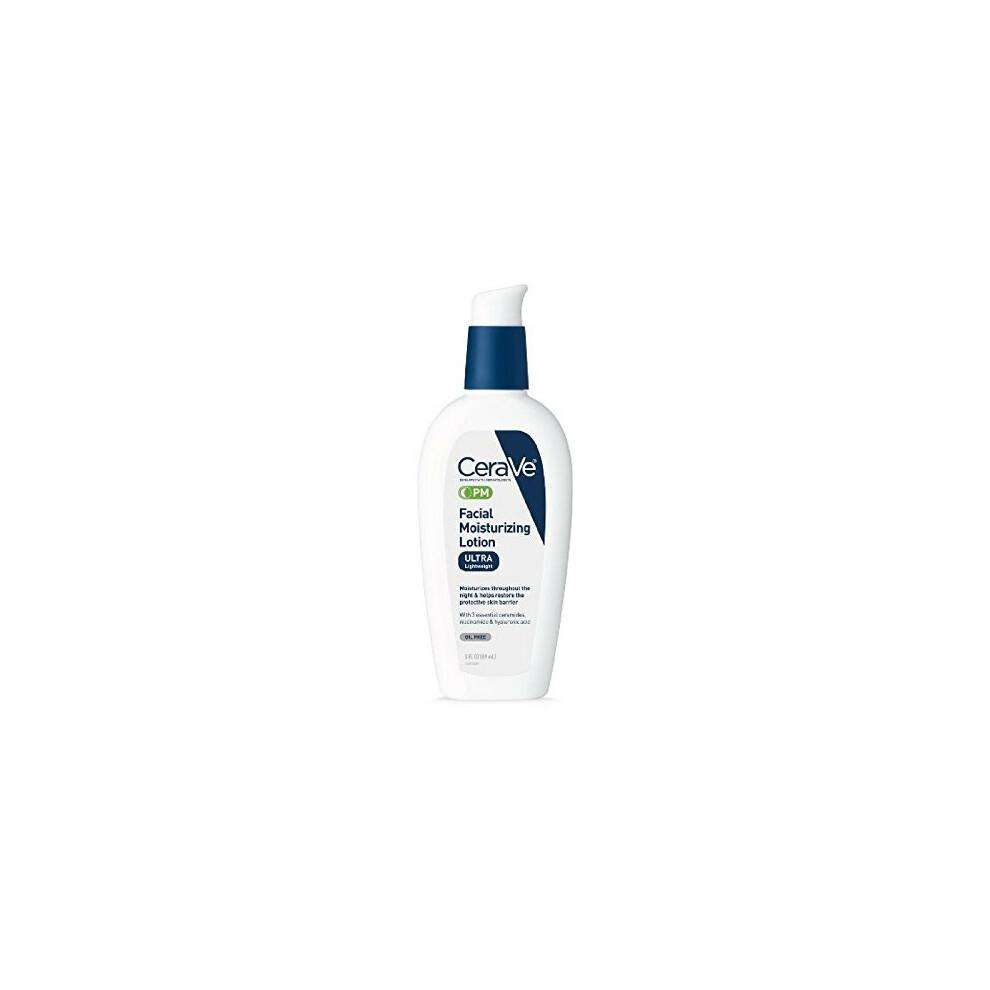 CeraVe Feuchtigkeitsspendende Gesichtscreme Nacht Ultra Leicht 89 ml