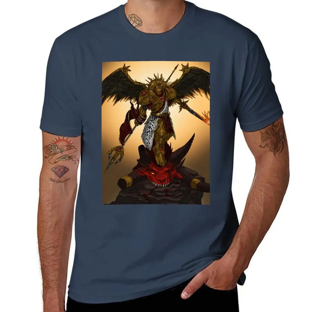 Sanguinius: Primarch of the Blood Angels T-Shirt animal print shirt for boys quick drying t-shirt graphic t shirts