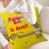 Rainbow Brite Anime Pillowcases Home Bedding Decorative Pillow Cover Wedding Super Soft Pillow Case