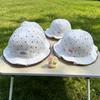 Baby Summer Sun Hat With Adjustable Breathable Fabric For Kids Protection