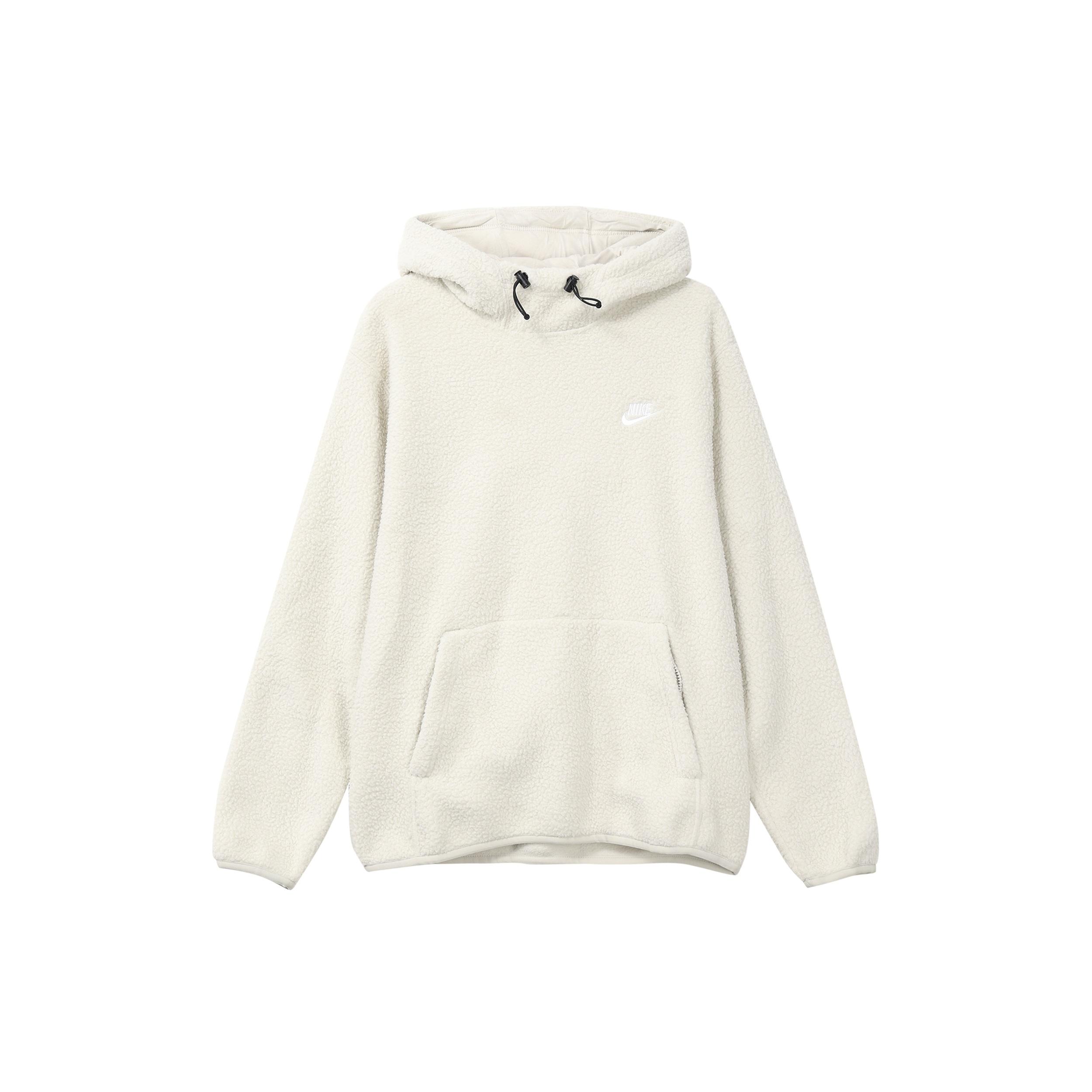 Nike Sportswear Sport Casual Sports Breathable Fleece Pullover  Beige  Men s DD5014-072 L