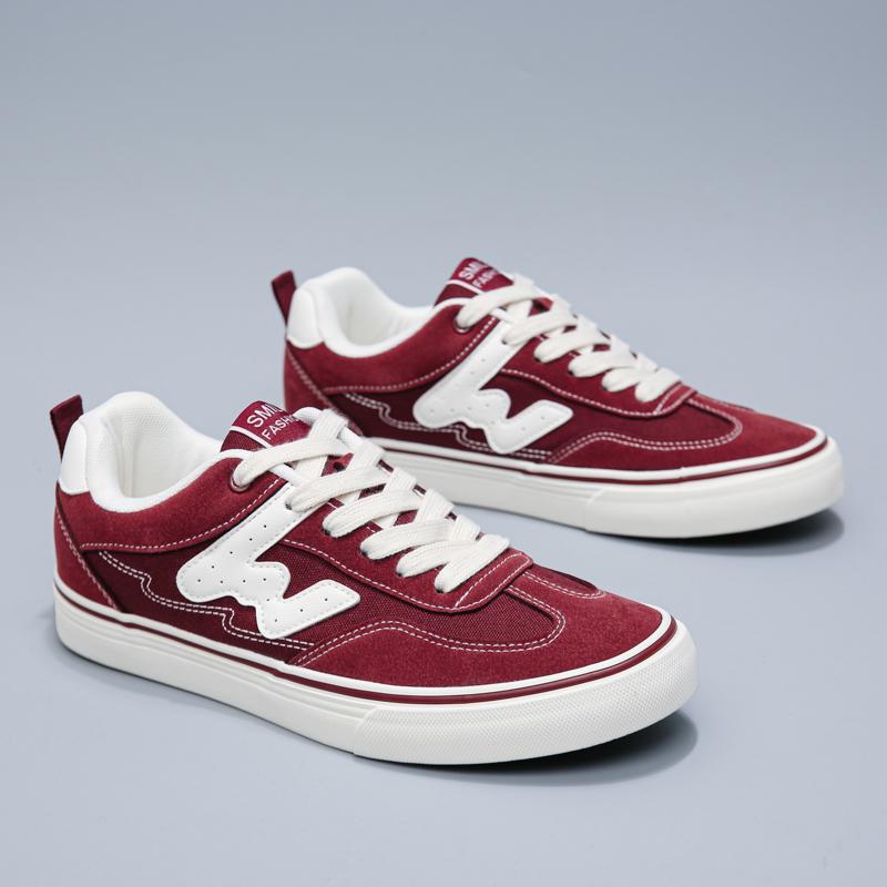 

Fashion Men s Mesh Slip-on Walking Shoes Lightweight Casual Sneakers with Lace-up Comfortable Athletic Shoes Men Fashion Sports Flats 44 вино красного