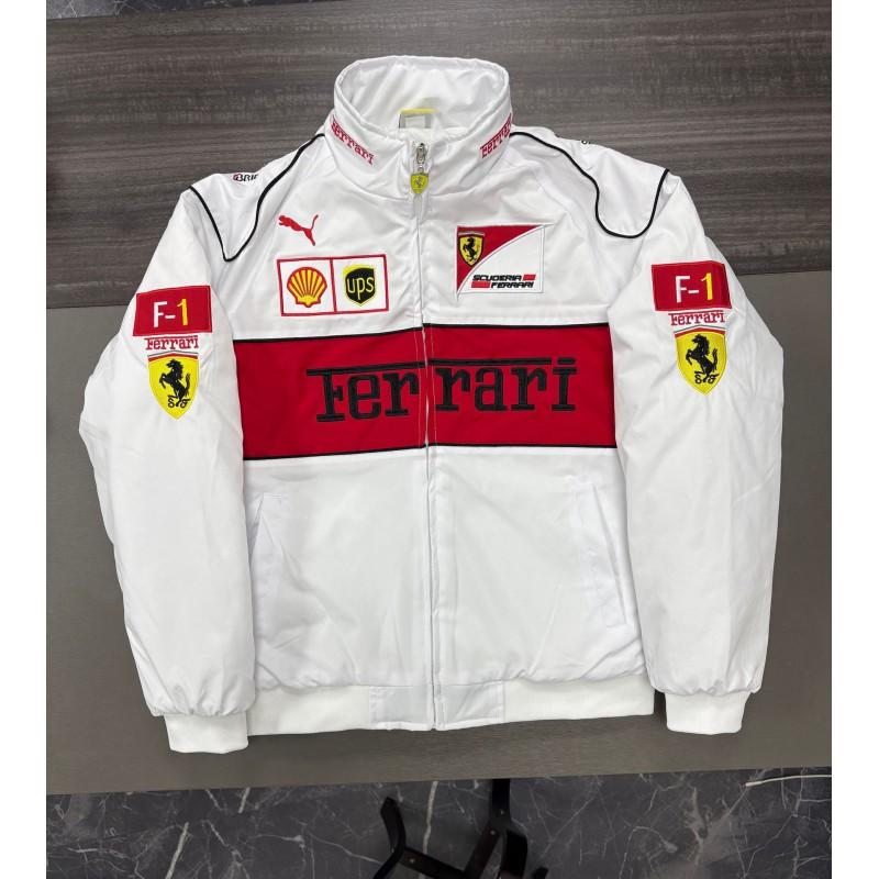 Embroidered Racing Jacket Unisex Motorcycle Style