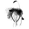 Punk Veer Garen Haarband Carnavals 1920s Dames Haarband Prom Feest Hoofddeksel