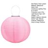 30cm Solar Lantern Chinese Style Hanging Lamp IP44 Waterproof Automatic Charging Outdoor Indoor Hanging LED Garden Decor Light
