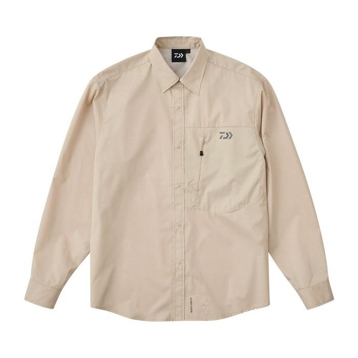 [Daiwa] Pertex Long Sleeve Shirt DE-5126 Cream Beige L