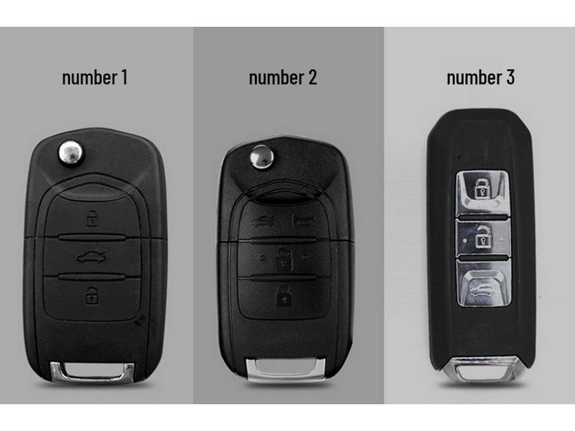Baojun Car Key Case - Genuine Leather Shell for 730, 510, 530, 360, 560, 310W Models. Durable & Stylish for Women.