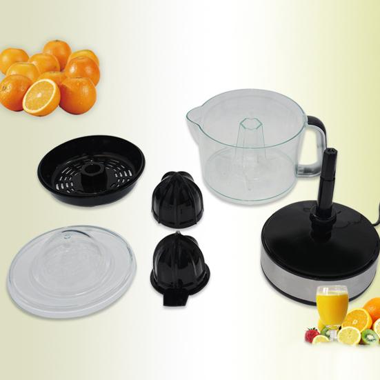 Electric Juicer with Scale Automatic Rotating Motor Non-slip Comfortable Handle EU Plug Low Noise Electric Orange Juicer for Home