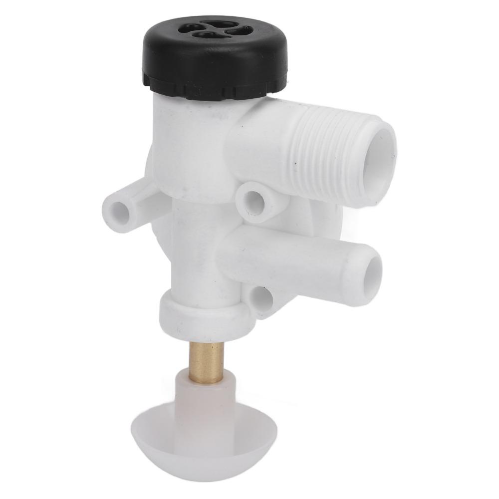 385314349 Camper Toilet Valve Kit ABS Plastic Pedal Flush Valve RV Water Valve Kit  Camper Toilet
