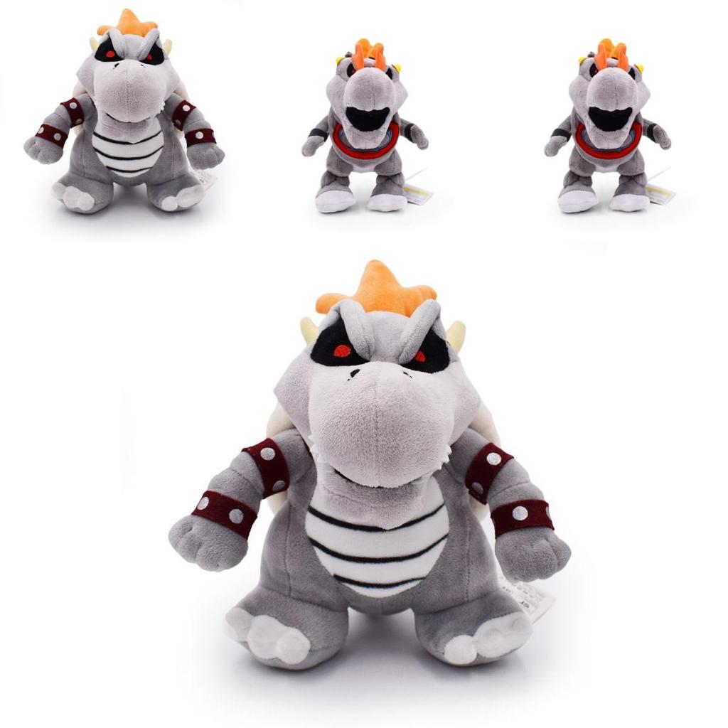 Super Mario Bones Fire Dragon Plush Toy High Quality And Exquisite Workmanship