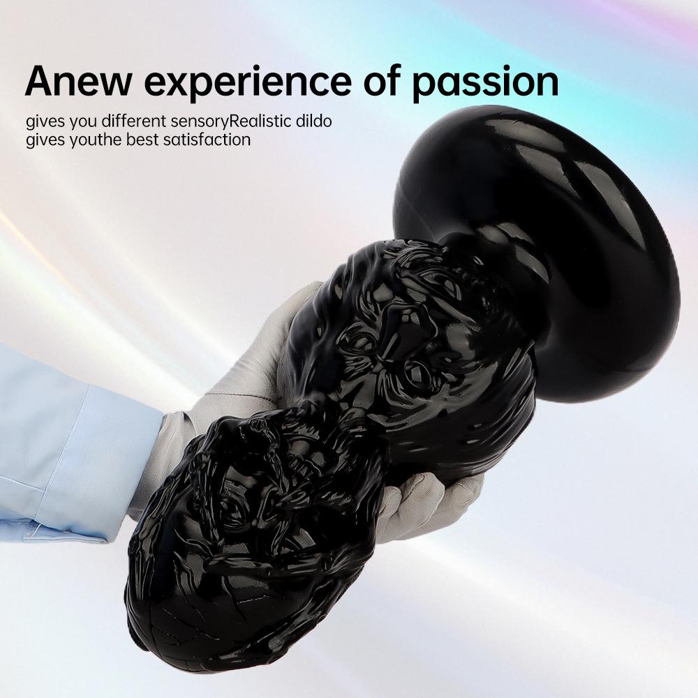 34*cm Double Head Silicone Anal Plug Dilator Dildo Massager Adult Sex Toy for Men and Women Fisting