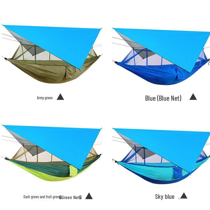 Waterproof Sunshade & Mosquito-Proof Camping Hammock Tent 310*310
