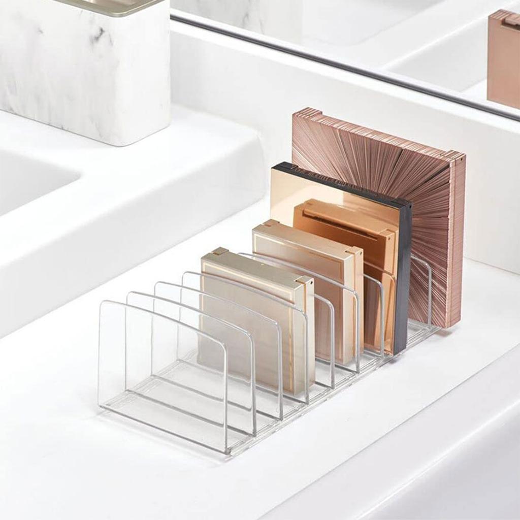 Eyeshadow Palette Organizer Scratch Free Organizer Bins for Lipstick Lip Gloss Bronzer