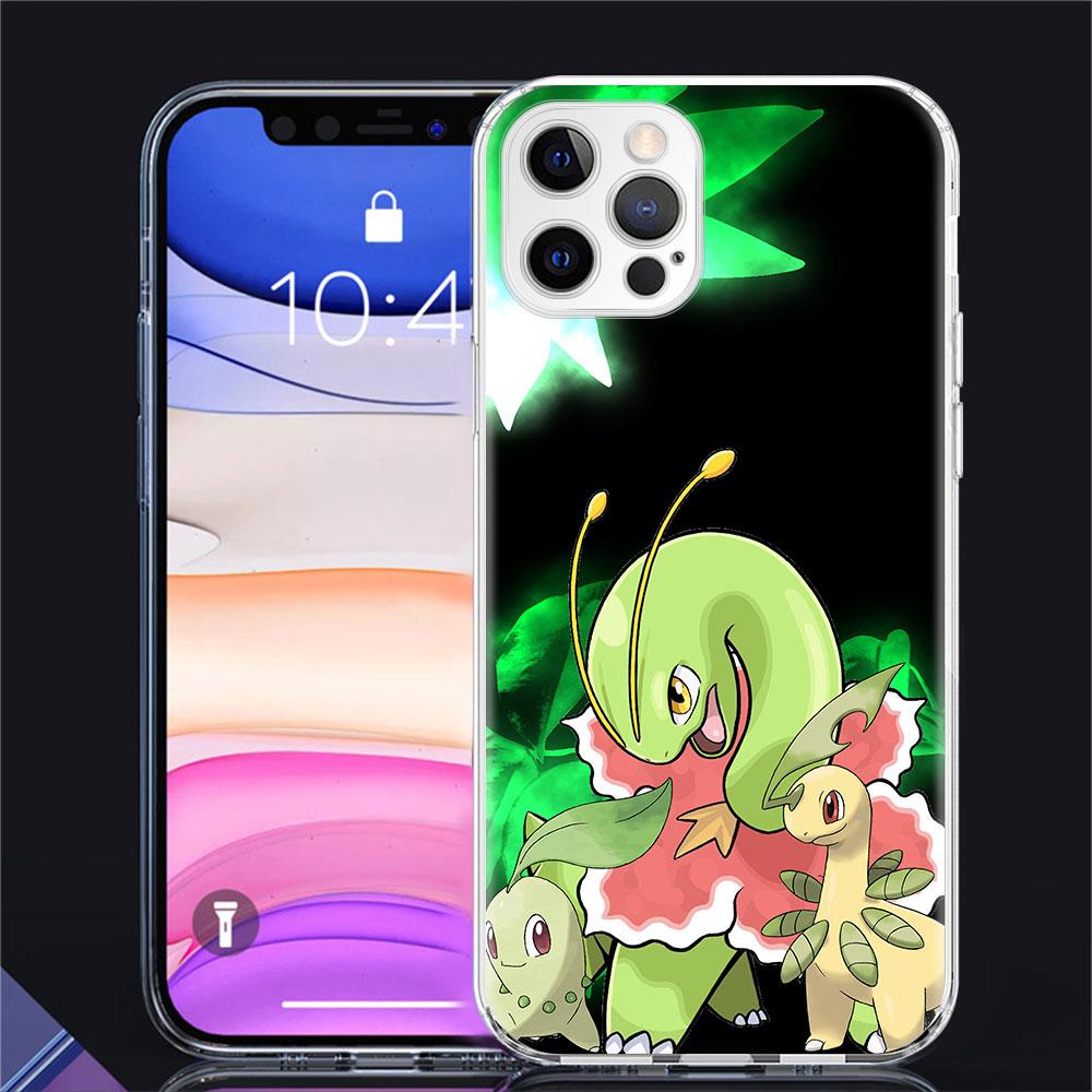 

Прозрачный чехол для Apple iPhone 11 14 13 Pro 12 7 8 Plus SE 2022 XR X XS Max 6 6S 14Pro силиконовый чехол для телефона Pokemon Cute Pikachu iPhone 14 Plus