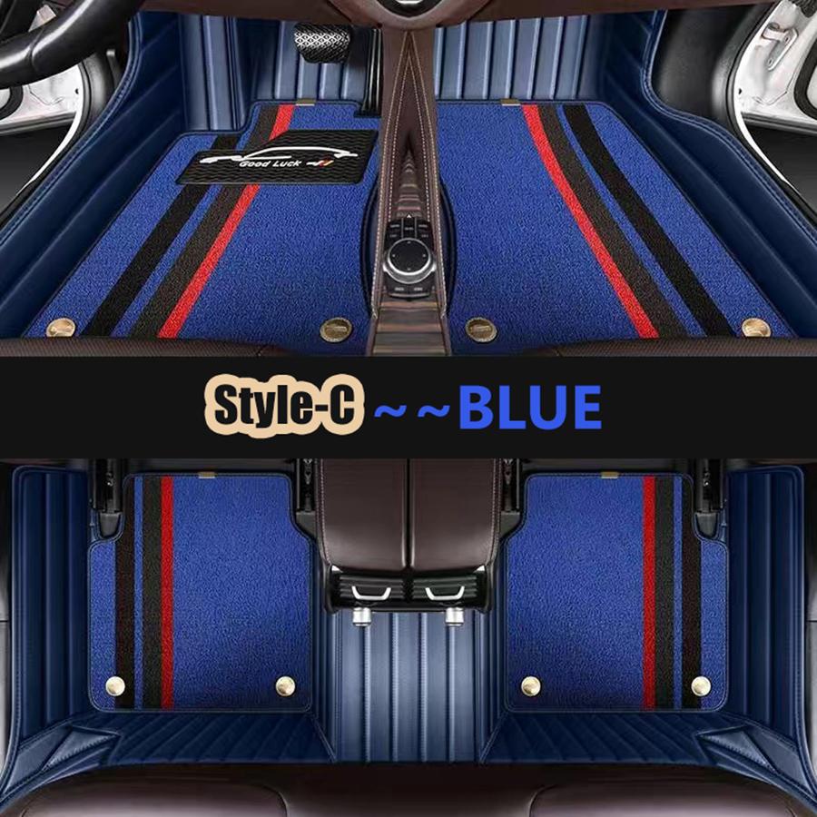 Custom 3D Car Floor Mats for Mercedes Benz C-Class sedan 2008-2026 Wagon 2010-2020 Artificial Leather Interior Accessories