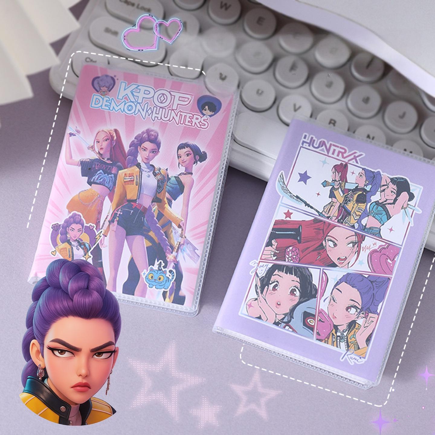 

2pcs Witch Hunters KPOP High Value A7 Rubber Set Book Cartoon Notebook Portable Pocket Book New 2pcs