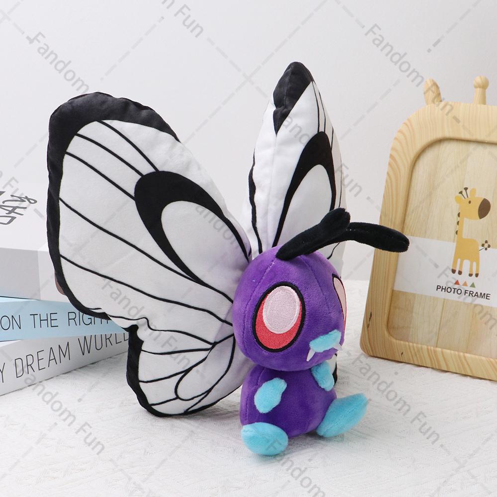 Pokemon Butterfree Plush Toys Butterfly Caterpie Scolipede Plushies Soft Stuffed Animal Cute Dolls Christmas Halloween Gifts
