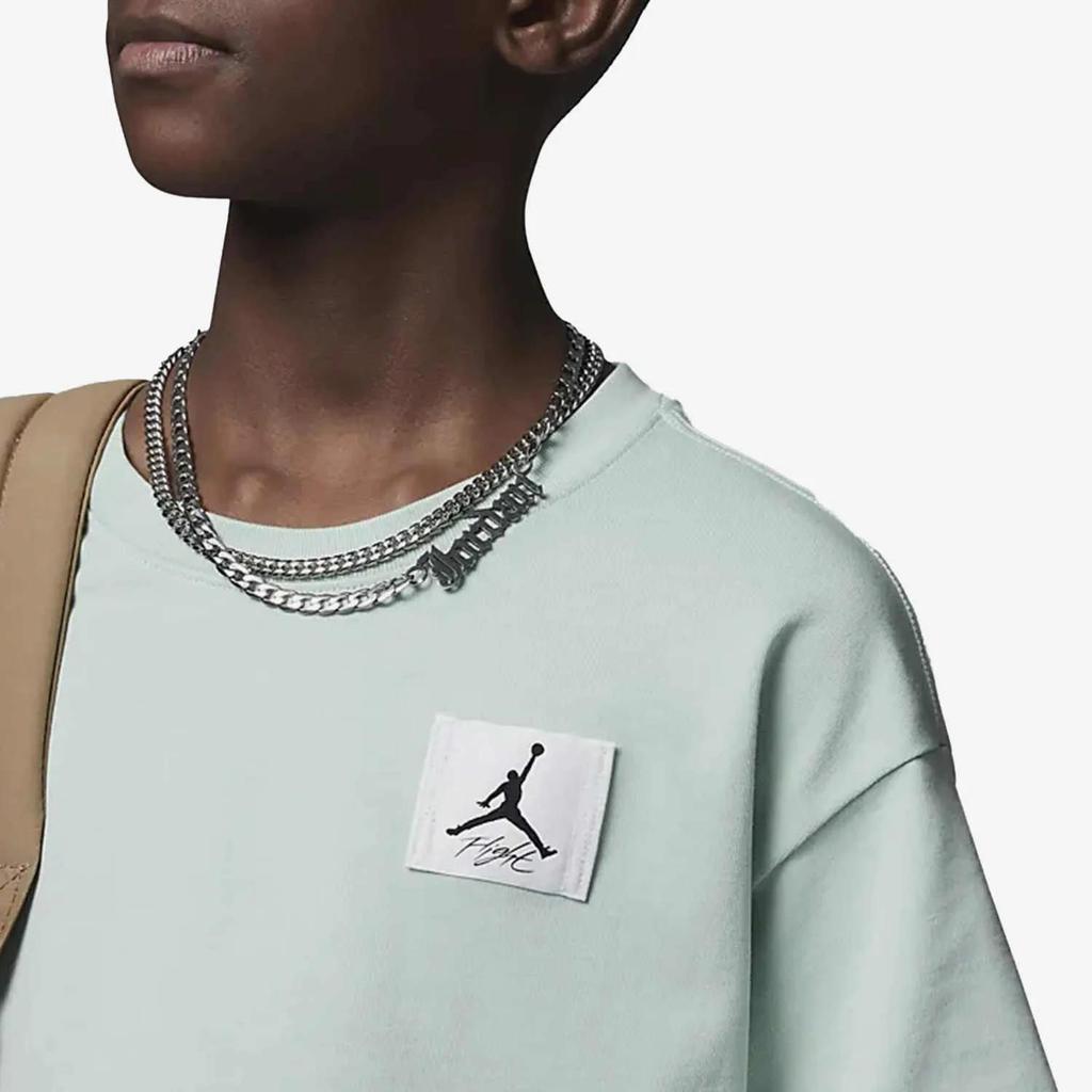 Jordan Jumpman Air T Shirt Frosty Grass Green Kids' (Unisex) T-Shirts FQ0772 321
