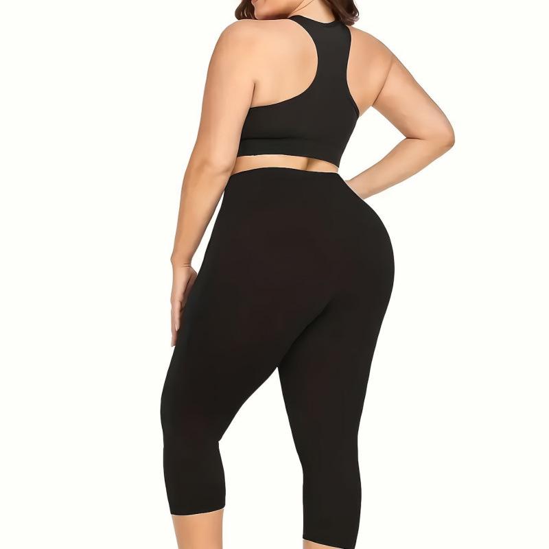 2025 Plus Size High-Waisted Breathable Long Pants - Euro-American Style 3XL