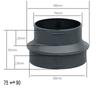 Parking Heater Air Pipe Reducer Adapter