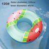 Watermelon Shaped Swimming  Ring With Handle Thickened Portable Underarm Swimmingring