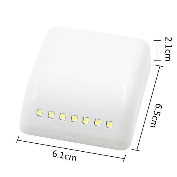 Sensor Led Light Night Lamp Inner Hinge Cabinet Wardrobe Drawer Powered Battery