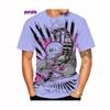 Letní móda Štír 3D potisk Unisex Cool tričko Vtipné Štír potisk Krátký rukáv Velikost