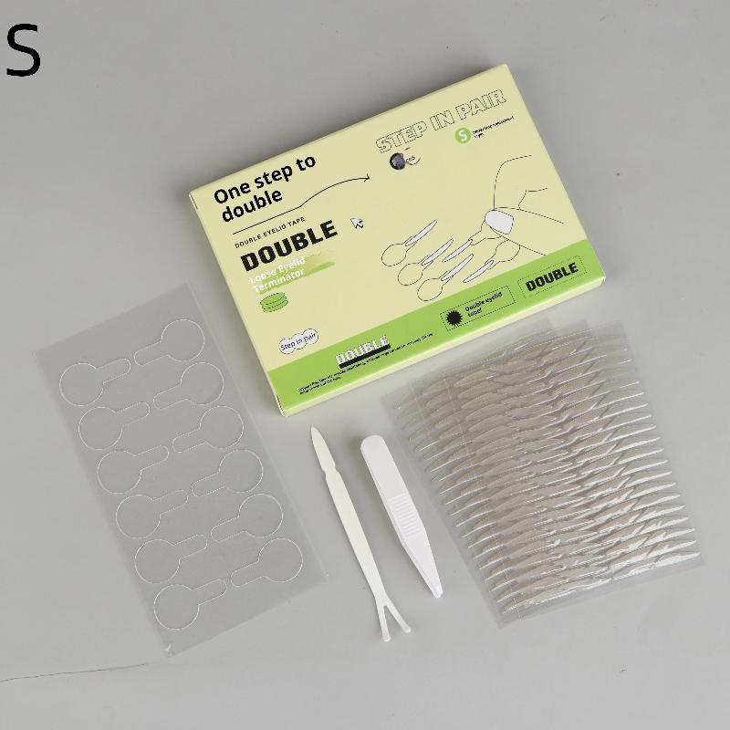 

120Pcs Invisible Double Eyelid Stickers - Waterproof Natura Long Lasting With Tool Transparent Eyelid Stickers S