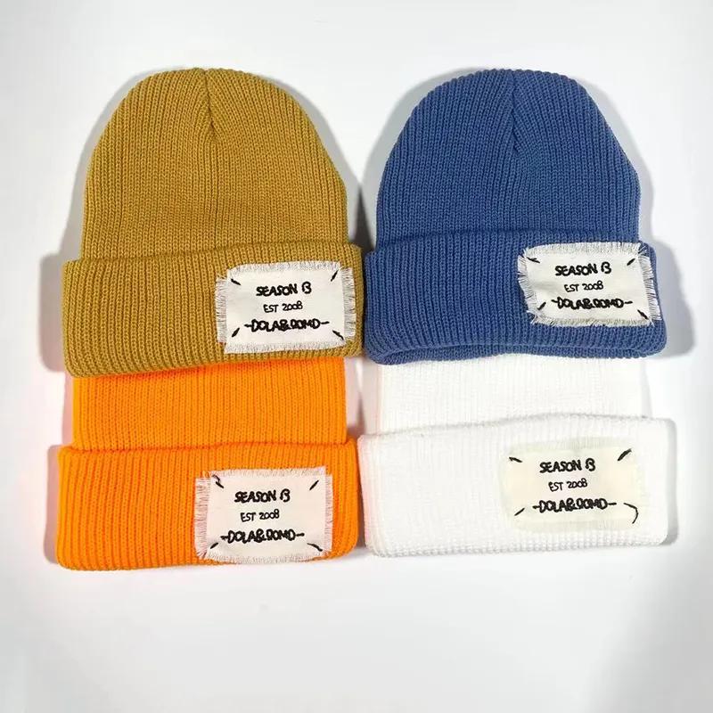 Natural NewFall Winter Knitted Beanies for Couples - Chic, Versatile Headwear