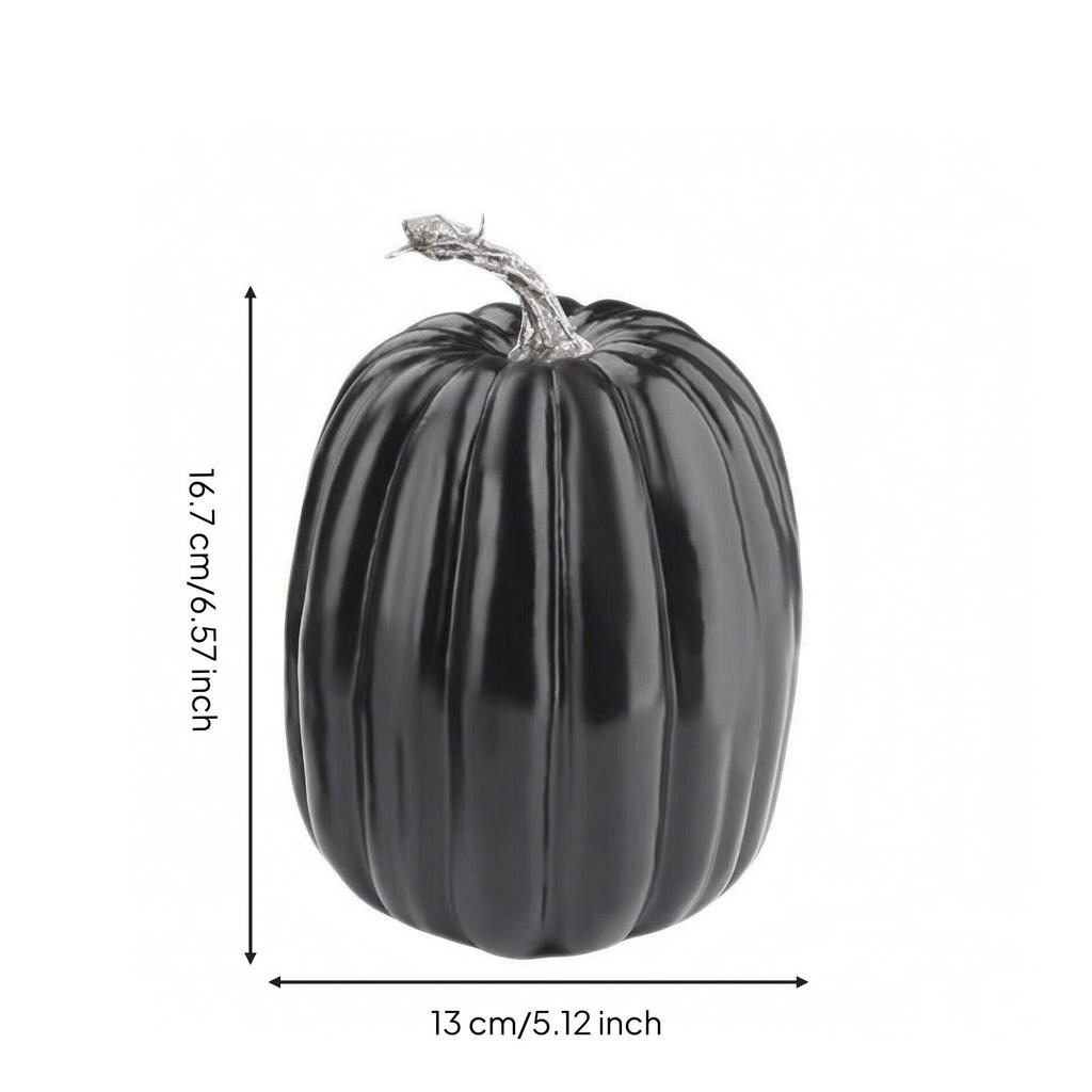 Artificial Pumpkin Decoration Seasonal Ornamental Model Compact for Mantel Décor