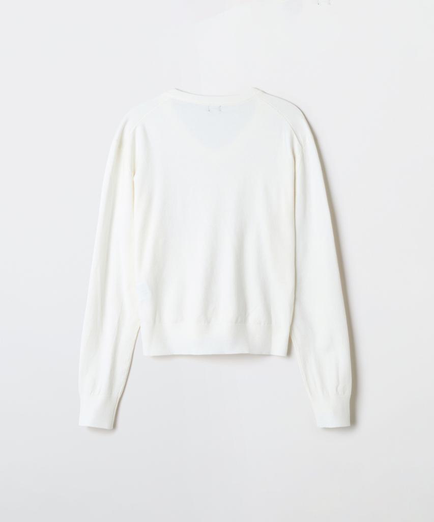 Seupao [Soft Yarn] Women'S V-Neck Knit_Spkwg23W02