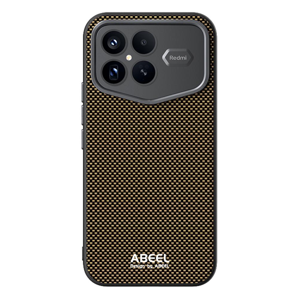 ABEEL Pro Xiaomi Redmi K90 Pro Max Champion Edition Magnetické pouzdro Tištěný PC TPU Hliníková slitina Kožené kryt na telefon