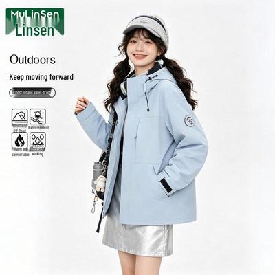 MULINSEN Women's Urban Outdoor Windproof Waterproof Jacket
