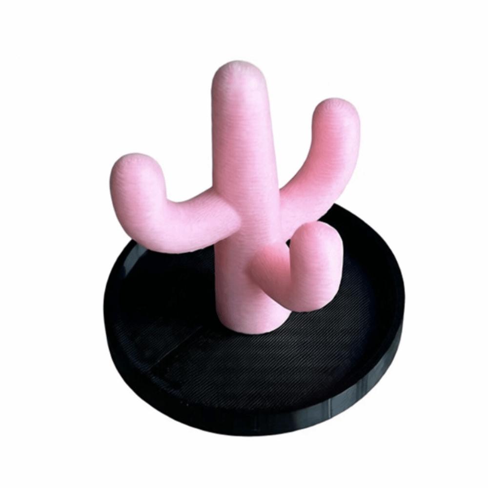 INS Jewelry Storage Tray Creative Bracelets Organizer Cute Cactus Trinkets Plate Photography Props