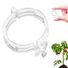 100Pcs Plastic Plant Support Clips – Trellis Vines Holder for Climbing Plants–Cucumbers,Peppers,Vegetables Training Clips