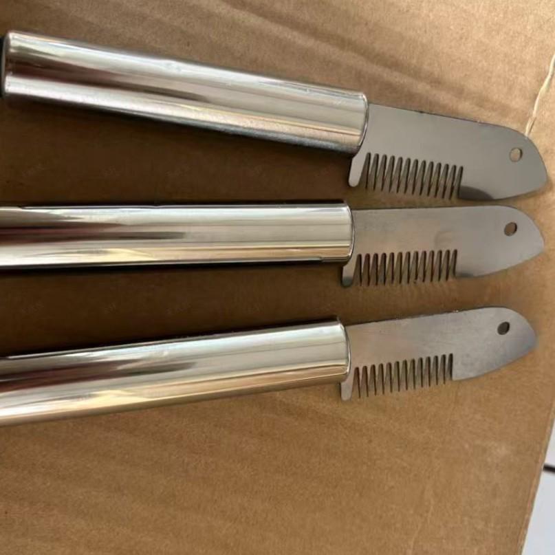 Multi-functional Stainless Steel Scallion Shredder & Grater Knife