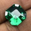 Natural Green Garnet   10 Carat Square Cut Loose Gemstone Tsavorite