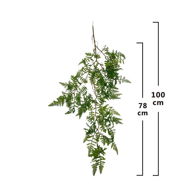Artificial Green Plant With Fern Leaves For Wedding Decor And Home Styling