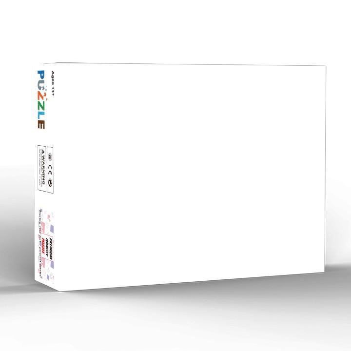 1000-Piece Mini White Jigsaw Puzzle for Adults