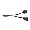 Lightnin Dual 2in1 Adaptateur Chargeur Audio Splitter Separateur Câble Iphone