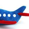 Jouet à mâcher en peluche pour animaux de compagnie, avion, résistant aux morsures, couineur, interactif, réducteur d'anxiété pour chats et chiens