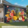 1Pcs Fresh Fruits Pineapple Watermelon Decoration Background Backdrop For Photo Studio Photo Booth Party