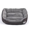 Winter Warm Semi-Enclosed Cat Mat Bed - Machine Washable, Square Pet Nest & Dog Cushion