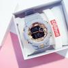 2019 Men's Trendy Waterproof Harajuku Style Matcha Green Sports Electronic Watch